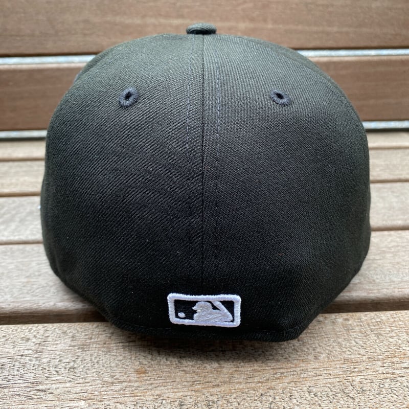 NEWERA59FIFTY LAエンジェルスエンジェルカスタムキャップブラック1 59FIFTY ニューエラ Newera ロサンゼルス エンゼルス LA Angels ブラッ