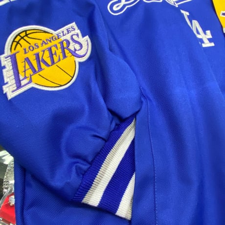【限定】優勝記念スタジャン JHデザイン City Of Champions ロサンゼルス レイカーズ ドジャース
