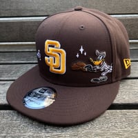 海外仕様 9FIFTY ニューエラ MLB サンディエゴ パドレス Padres ダフィーダック Looney Tunes (950-268)