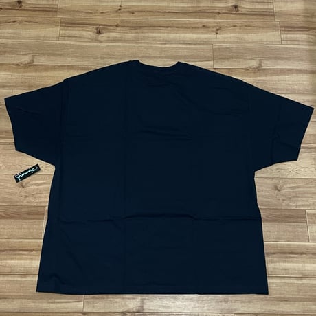 【4XL】 米国製 Diamond Supply Co. ダイヤモンドサプライ ACE 半袖 Overlap 紺 Tシャツ (T9)