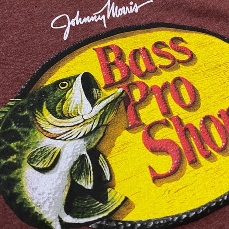 米国アウトドアブランド BassProShops® バスプロショップス ウッドカットロゴTシャツ (BpsT5)