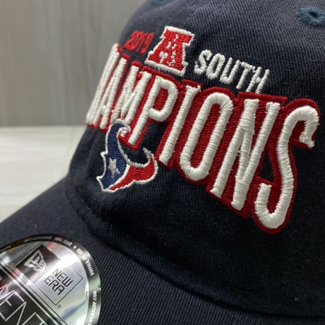 NFL ヒューストン テキサンズツ 9Twenty ニューエラ NEWERA 2019 チャンピオンズ キャップ 紺