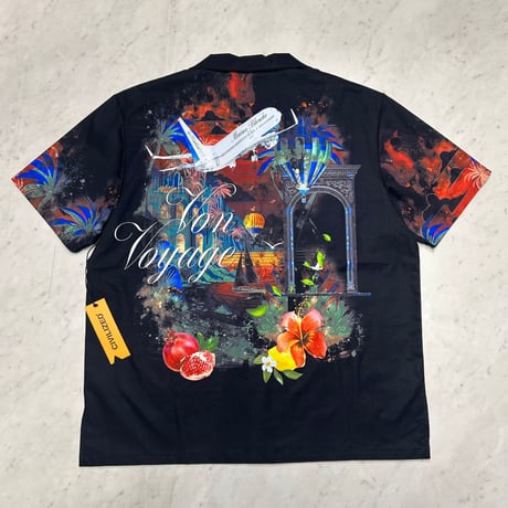 米国発 Civilized シヴィライズド Bon Voyage ボンボヤージュ 半袖シャツ ショートパンツ セットアップ (SET7)