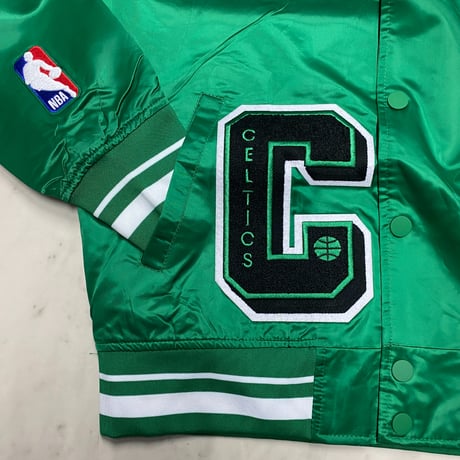 海外限定 PRO STANDARD プロスタンダード NBA セルティックス CELTICS サテン スタジャン