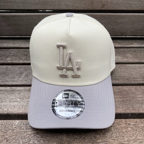 海外限定 Newera ニューエラ 9Forty A-Frame Aフレーム LA Dodgers ドジャース キャップ 100th Anniv (940-18)