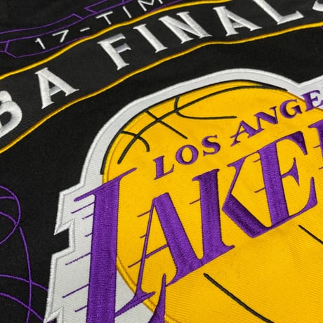 限定 JHデザイン LA レイカーズ Lakers ファイナル チャンピオン 17Time リバーシブル スタジャン