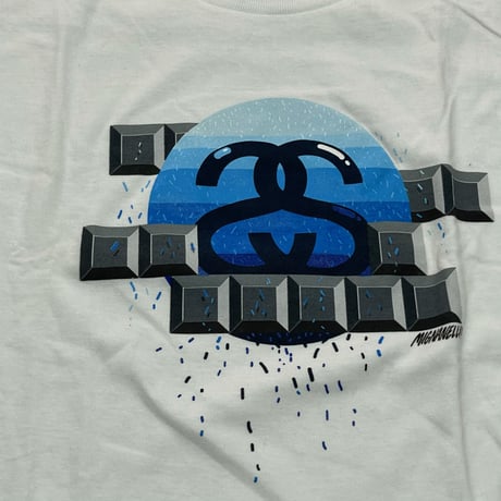 【L】 Stussy ステューシー 半袖 Matt Mignanelli Tシャツ 白 USA正規品 ストリート SSリンクロゴ (11)