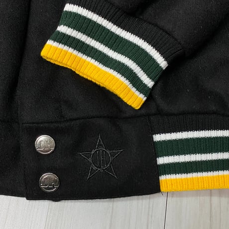 USA限定 JHデザイン A's オークランド アスレチックス MLB  リバーシブル スタジャン