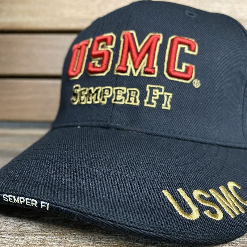 米海兵隊 U.S. MARINE CORPS エンブレム キャップ帽子 USMCキャップ 米 