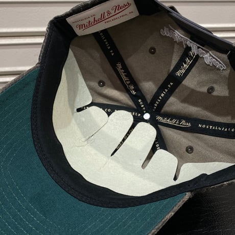 Mitchell&Ness ミッチェル&ネス NBA バックス Bucks スナップバックキャップ HABITAT