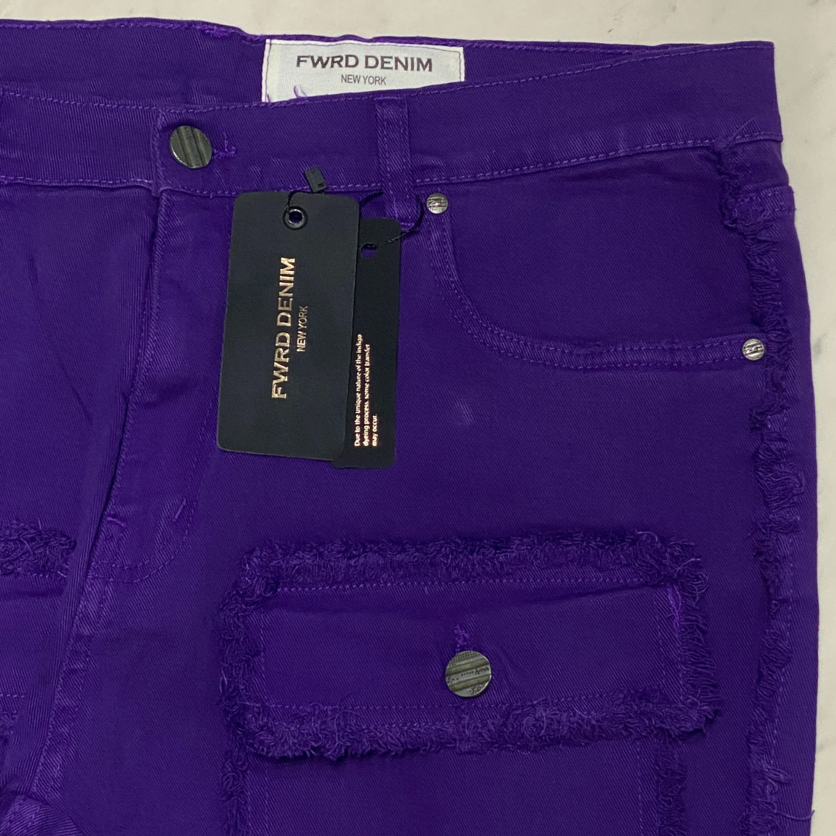 米国ブランド FWRD Denim NY スタックドフレア デニム Layer Twill S