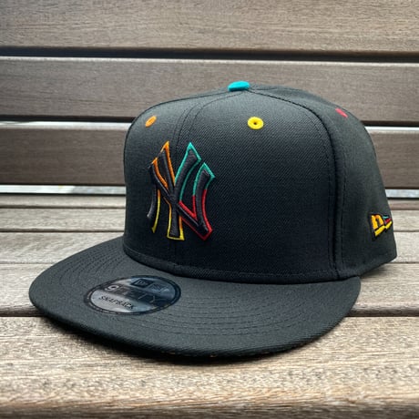 限定 9FIFTY ニューエラ MLB ヤンキース NY Yankees アフロ インテリジェンス AFRO INTEL (950-130)