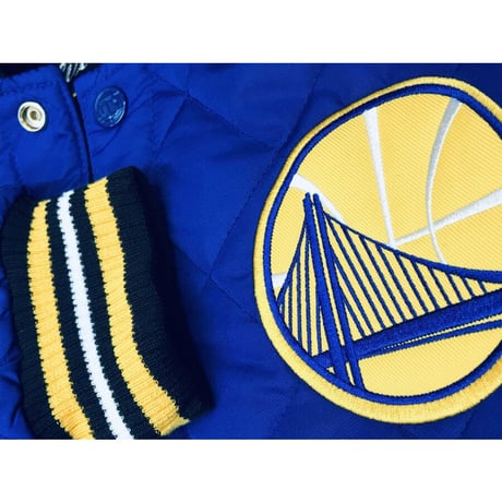 限定チャンピオンズ  JHデザイン NBA ゴールデンステート ウォリアーズ リバーシブル スタジャン