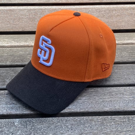 海外限定 Newera ニューエラ 9Forty A-Frame Aフレーム SD Padres パドレス 40周年記念 キャップ (940-184)