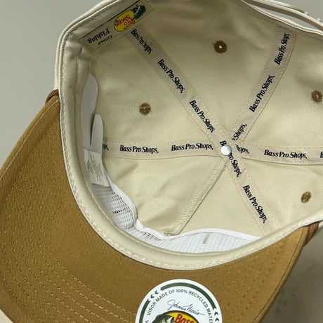 米国アウトドアブランド Bass Pro Shops バスプロショップス Chenille Patch Cap シェニールパッチ キャップ (Bps67)