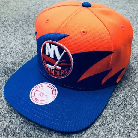 Mitchell&Ness NHL ニューヨーク アイランダース NY Islanders スナップバック キャップ SharkTooth