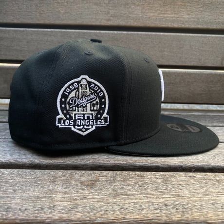 米国仕様 Newera ニューエラ 9FIFTY 60周年記念 アップサイドダウン LA Dodgers ドジャース (950-191)
