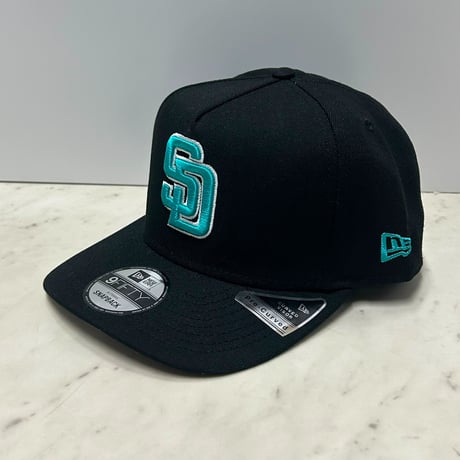 USA限定 9FIFTY NEWERA ニューエラ Aフレーム SD Padres パドレス 40周年記念 キャップ (950-293)