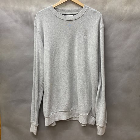 Diamond Supply ダイヤモンドサプライ Micro Brilliant クルーネック スウェット トレーナー タオル地 グレー