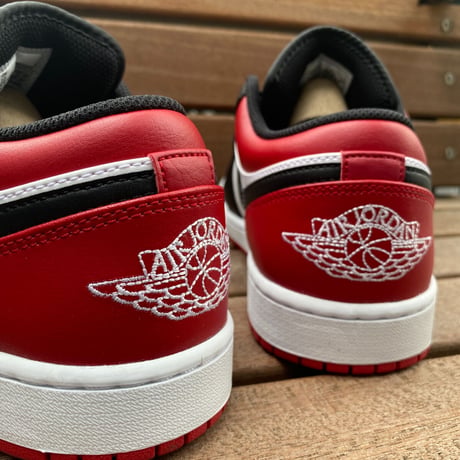 NIKE ナイキ AIR JORDAN1 LOW エアジョーダン1 ローカット 黒赤 BRED  (AJ62)