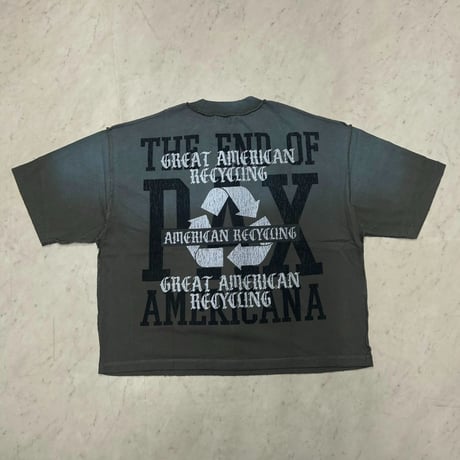 カリフォルニア発 Rare Peace レアピース CONSEQUENCES V2 クロップドTシャツ ラインストーン (CropT38)
