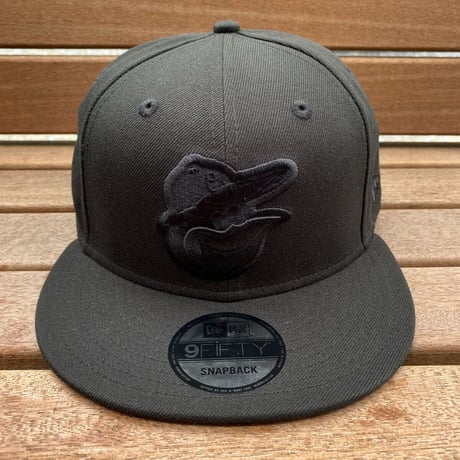 9FIFTY ニューエラ Newera ボルチモア オリオールズ Orioles スナップバックキャップ 黒