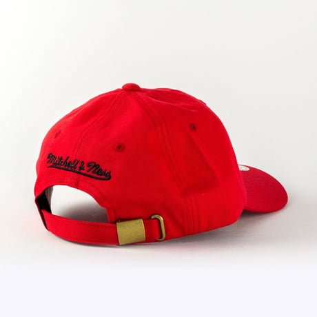 Mitchell&Ness ミッチェル&ネス NBA シカゴ Bulls ブルズ 公式 ストラップバック キャップ