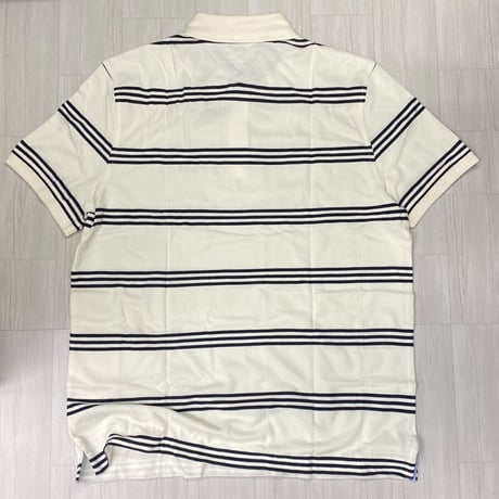 Tommy Hilfiger USAトミーヒルフィガー カスタムフィット ストライプ ポロシャツ (R4F-36)