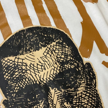 米国ブランド Bricks & Butter ブリックス＆バター 半袖 GENIUS グラフィック Tシャツ 白