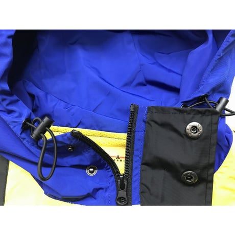 USA限定 BLACK PYRAMID ブラックピラミッド 90’s カラーブロック 上下 セットアップ ウィンドブレーカー
