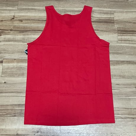 米国製 【M】 ダイヤモンドサプライ Diamond Supply Co タンクトップ 赤 Basic Sロゴ LA ストリート