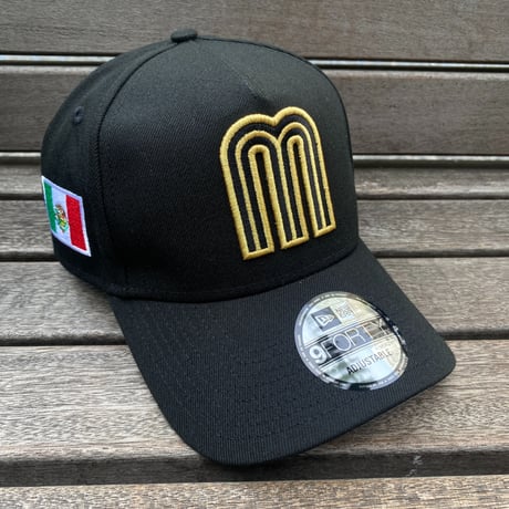 海外限定 Newera ニューエラ 9Forty A-Frame Aフレーム Team Mexico メキシコ キャップ (940-12)