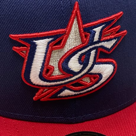 海外仕様 WBC公式 アメリカ代表 NEWERA ニューエラ 59FIFTY ワールドベースボールクラシックス (100-1)