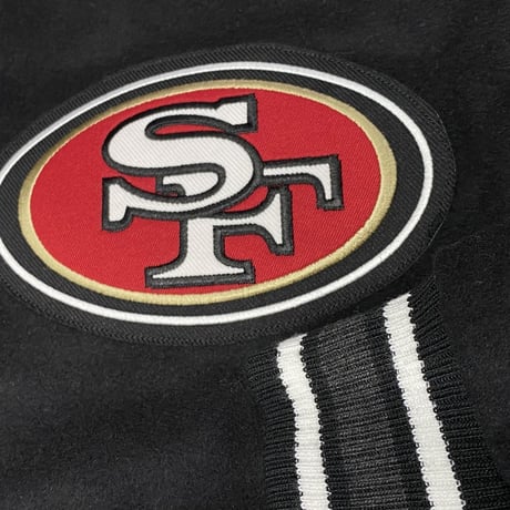 JHデザイン NFL 49ers フォーティーナイナーズ リバーシブル スタジアムジャンパー