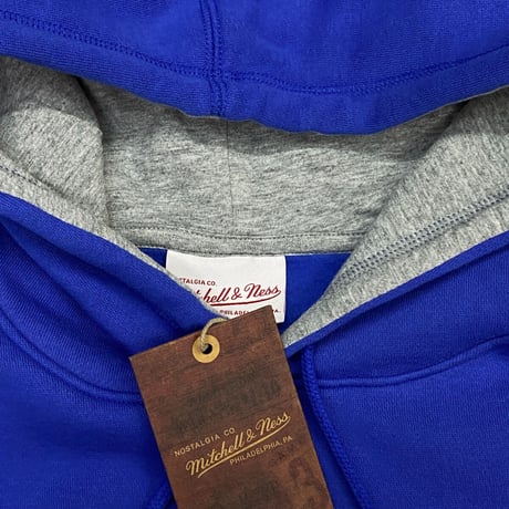 USA限定 Mitchell&Ness USA ロサンゼルス ドジャース Team Origins プルオーバー パーカー Dodgers