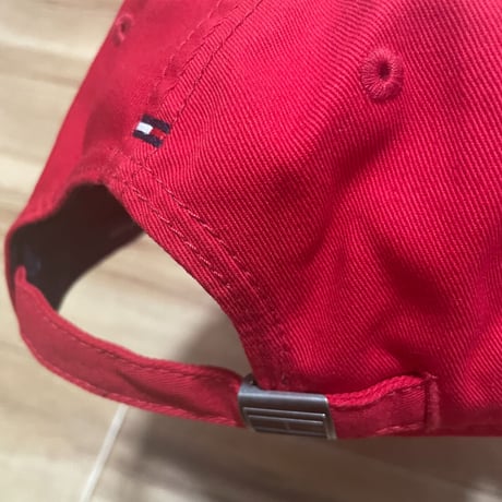 トミーヒルフィガー TOMMY HILFIGER USA ストラップバックキャップ 赤 CLASSIC (20)