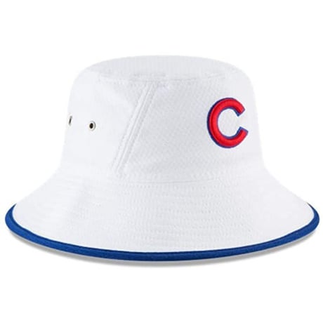 HEX ニューエラ NEWERA シカゴ Cubs カブス 公式 BUCKET バケットハット 白 フリーサイズ MLB
