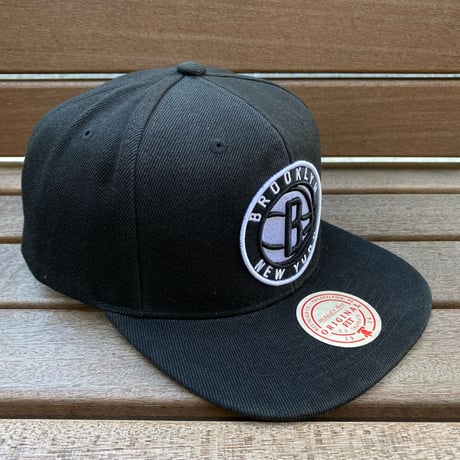 Mitchell&Ness ミッチェル＆ネス NBA ブルックリン ネッツ CRUX スナップバック キャップ (3-1)