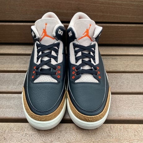 NIKE AIR JORDAN3 RETRO ナイキ エアジョーダン3 レトロ 黒/アースカラー/オレンジ (AJ61)