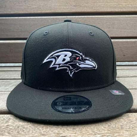 USA限定 9FIFTY ニューエラ NFL ボルチモア レイブンズ Ravens スナップバックキャップ BOW