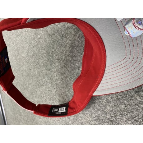 Essential ニューエラ NEWERA サンバイザー Nationals ワシントン ナショナルズ MLB サイズ調節可
