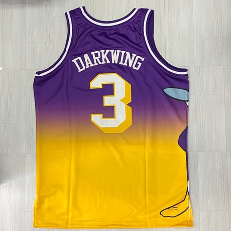 USA限定 Headgear Classics ダークウィング ダック LA ロサンゼルス  NBA バスケジャージー  (HGC36)