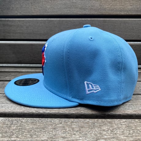 USA仕様 9FIFTY ニューエラ MLB トロント ブルージェイズ Jays スナップバックキャップ Essentials Sky Blue (950-197)