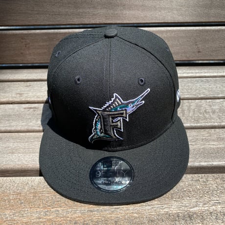 9FIFTY ニューエラ MLB マイアミ マーリンズ Marlins '97WS スナップバックキャップ