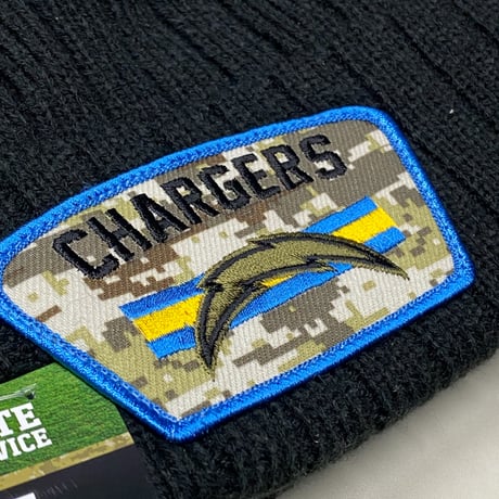 限定Salute to Service ニューエラ NEWERA ニット帽 NFL ロサンゼルス チャージャーズ Chargers