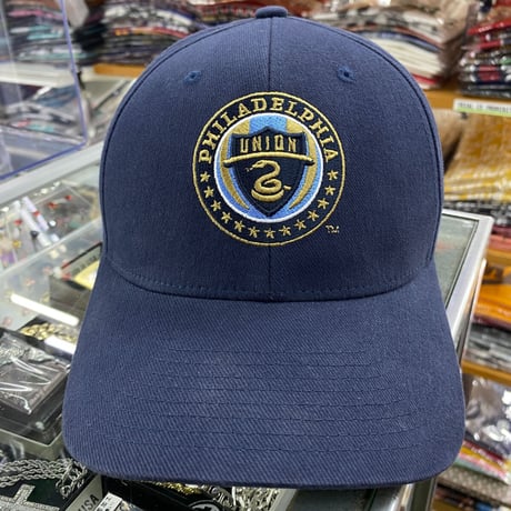 MLS メジャーリーグサッカー Mitchell&Ness フィラデルフィア ユニオン キャップ (MLS22)