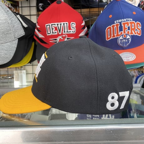 #87 シドニークロスビー Adidas アディダス ピッツバーグ ペンギンズ NHL ボールキャップ