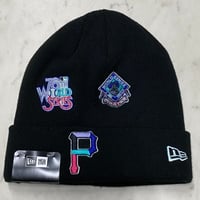 USA限定 NEWERA ニューエラ MLB WSチャンピオンズ ニット帽 ピッツバーグ パイレーツ Pirates (Beanie116)