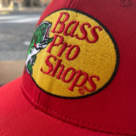 限定ステイトパッチ仕様 Bass Pro Shops バスプロショップス 刺繍ロゴ Georgia ジョージア メッシュキャップ (Bps58)