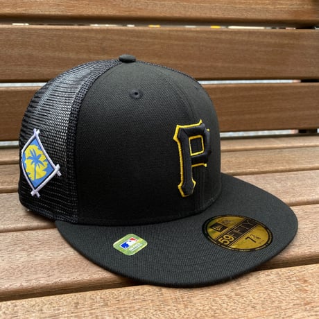 限定 NEWERA ニューエラ 59FIFTY スプリングトレーニング メッシュキャップ  Pirates パイレーツ